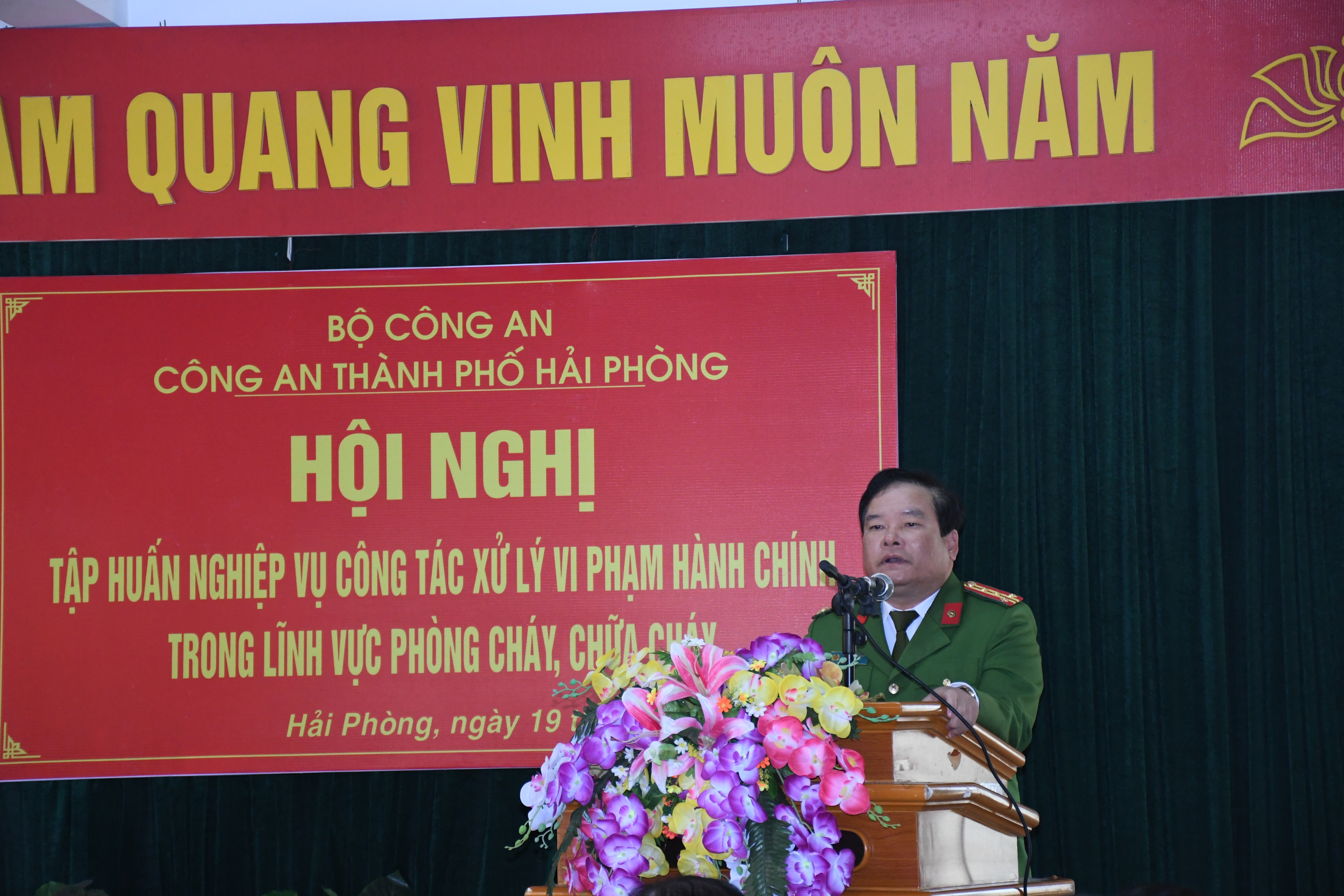 Tập huấn quy định xử lý vi phạm trong lĩnh vực phòng cháy, chữa cháy